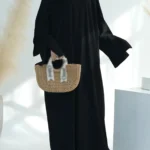 الشتاء الخريف سروال قصير مغلق عباية الملابس الإسلامية دبي الفاخرة عيد متواضع فستان عبايات للنساء المسلمات الجلباب انقسام الأكمام 2