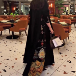 عباية عيد سترة عربية طويلة رداء نسائي مسلم رمضان المغرب دبي فساتين مطبوعة جلابية عبايات مفتوحة قفطان إسلامي فيستدوس 2
