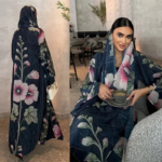 عباية نسائية مفتوحة بطبعة زهور لرمضان، قفطان سادة بأكمام طويلة، عباية دبي أنيقة، ملابس حجاب كاجوال أنيقة 1
