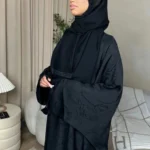 عباية عيد مسلمة للنساء فساتين متواضعة مطبوعة قفطان حجاب جلابية عبايات إسلام رمضان المغرب دبي فيستدوس رداء عربي طويل 2