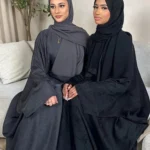 عباية عيد مسلمة للنساء فساتين متواضعة مطبوعة قفطان حجاب جلابية عبايات إسلام رمضان المغرب دبي فيستدوس رداء عربي طويل 1
