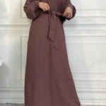حار سيلي أسلوب بسيط فساتين مغربية قفطان تركيا بلون الخليج عبايات المرأة الإسلامية فستان طويل مسلم السعودية رداء رمضان 3